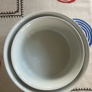 Elegant White Ceramic Bowls